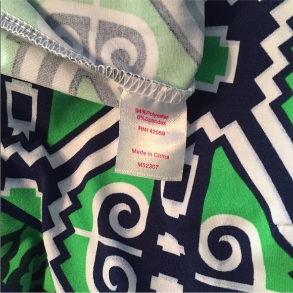 MACBETH Collection Geometric Print Dress - Picture 8 of 12